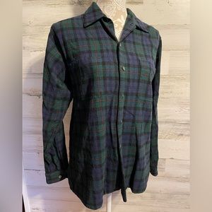 Vintage Mens Flannel Shirt